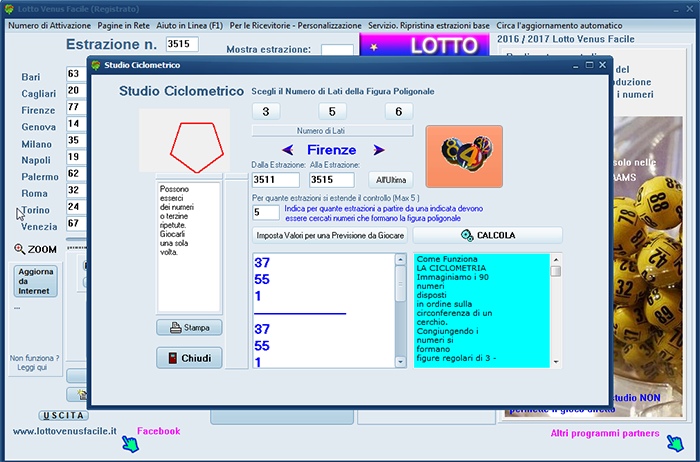 ciclometria lotto, i migliori programmi