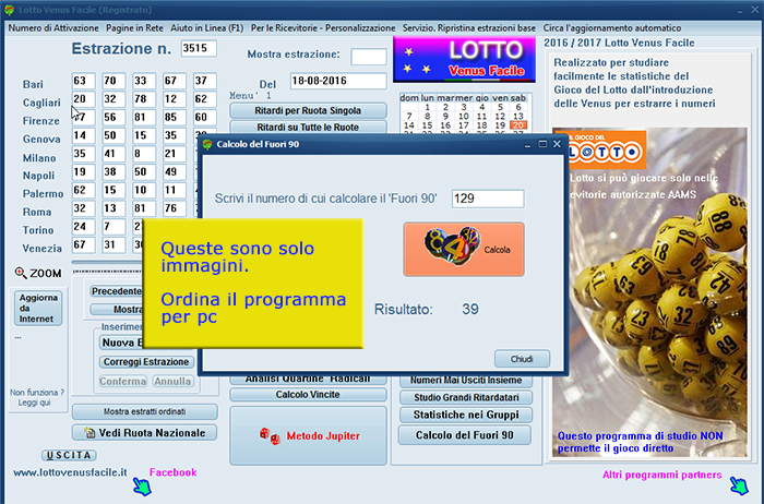 calcolare il fuori 90 novanta